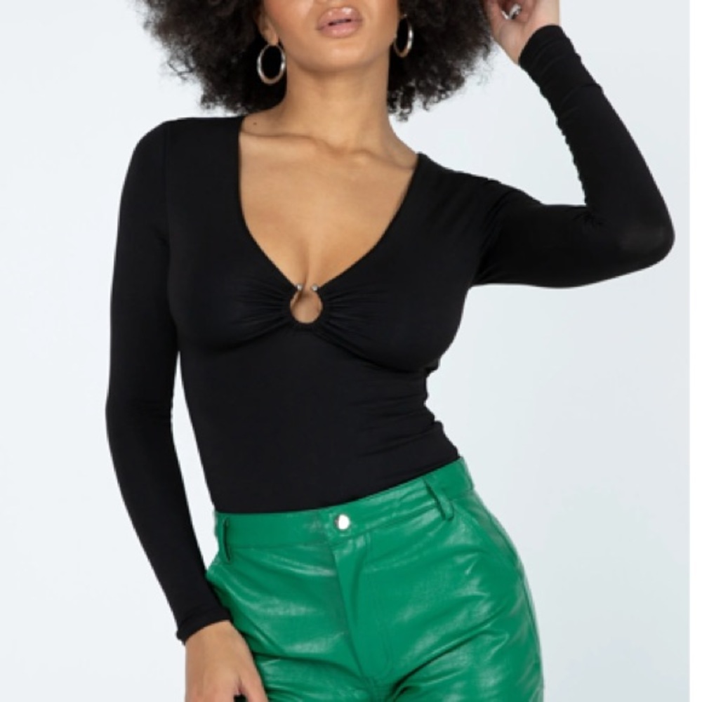 Princess Polly Black Bodysuit